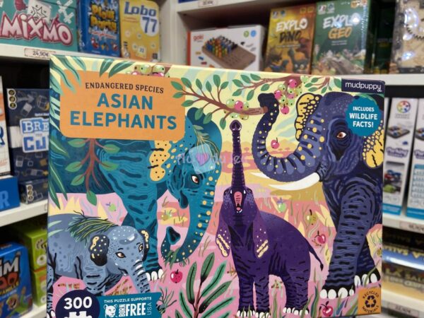 Puzzle 300 Pièces Elephant Mudpuppy