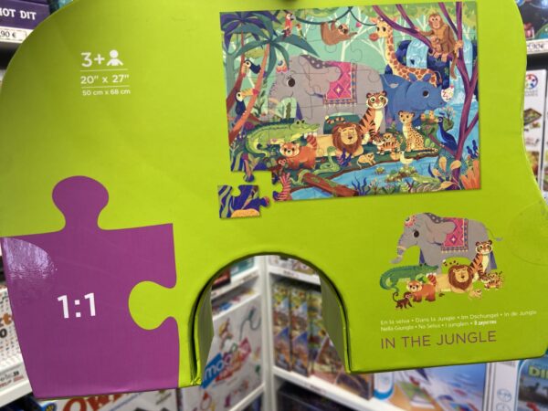 Puzzle 36 Pièces Jungle Crocodile Creek