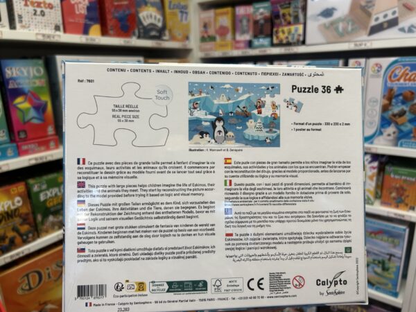 Puzzle 36 Pièces Les Esquimaux – Image 2