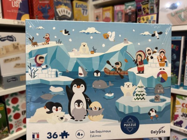 Puzzle 36 Pièces Les Esquimaux