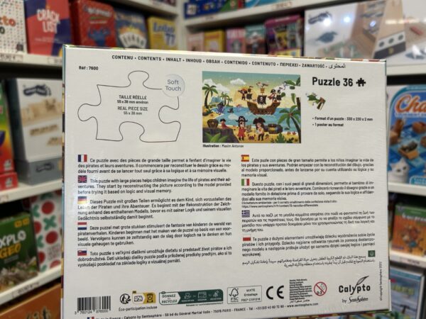 Puzzle 36 Pièces Les Pirates