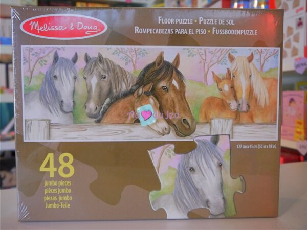 Puzzle 48 Pièces Chevaux