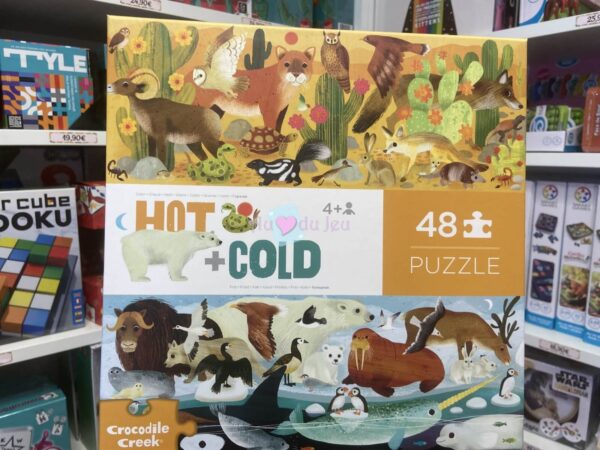 Puzzle 48 Pièces Contraires Froid & Chaud