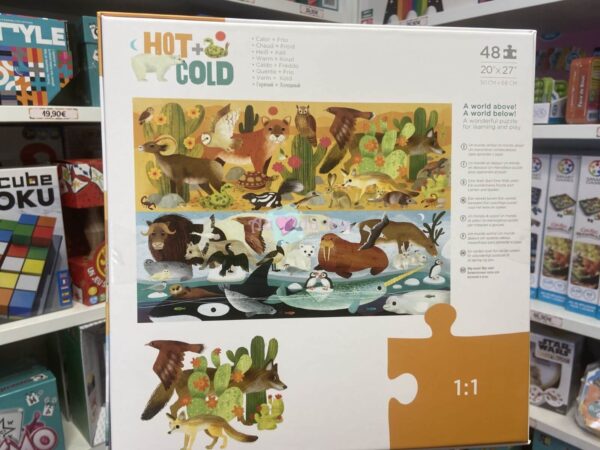Puzzle 48 Pièces Contraires Froid & Chaud – Image 2