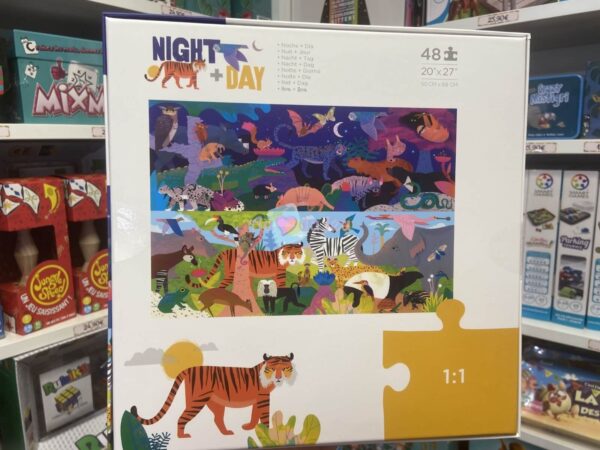 Puzzle 48 Pièces Contraires Jour & Nuit Crocodile Creek