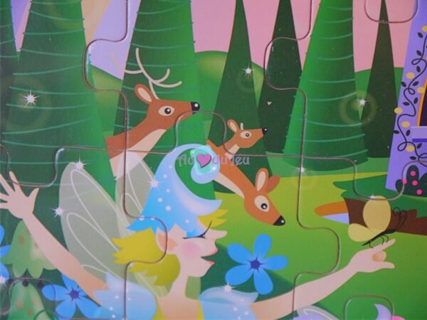 Puzzle en bois Fées 48 Pièces – Image 4