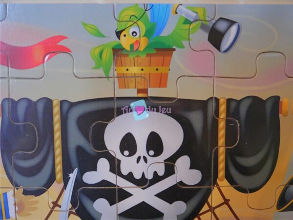 Puzzle en bois Pirate 48 Pièces – Image 4
