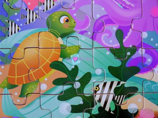 Puzzle en bois Sirène 48 Pièces – Image 4