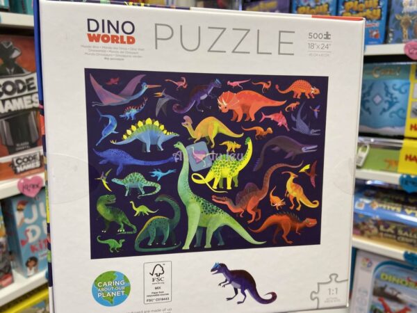 Puzzle 500 Pièces Dinosaures – Image 2