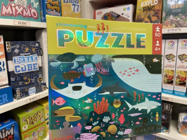 Puzzle 60 Pièces Brillants Océan Crocodile Creek