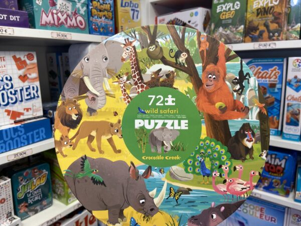 Puzzle 70 Pièces Safari Crocodile Creek