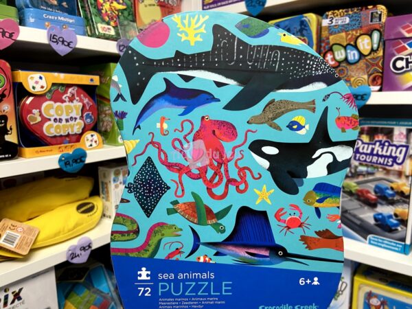 Puzzle 72 Pièces - Animaux Marins