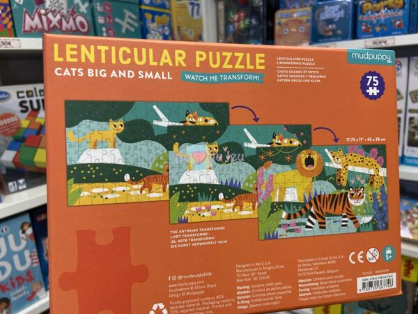 Puzzle 75 Pièces Effets Magiques Chats – Image 2