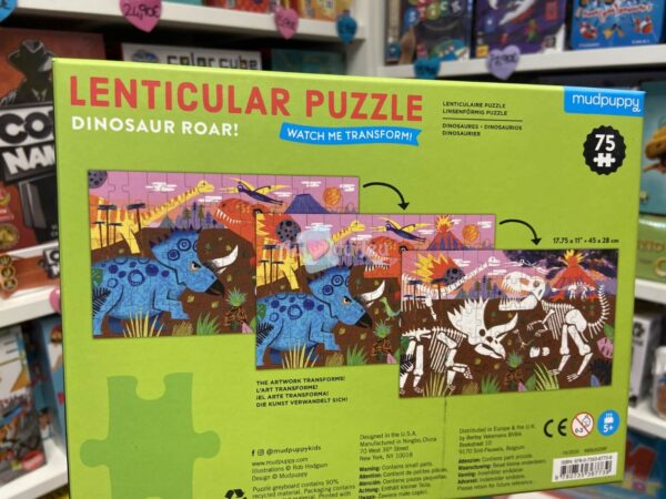 Puzzle 75 Pièces Effets Magiques Dinosaures – Image 2