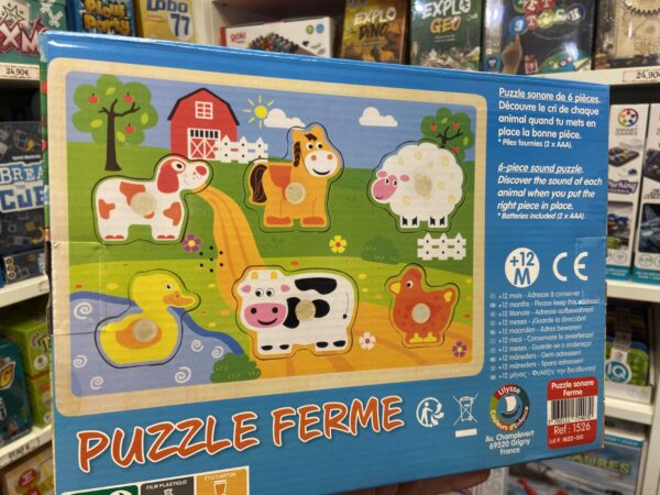 Puzzle Ferme Sonore Ulysse
