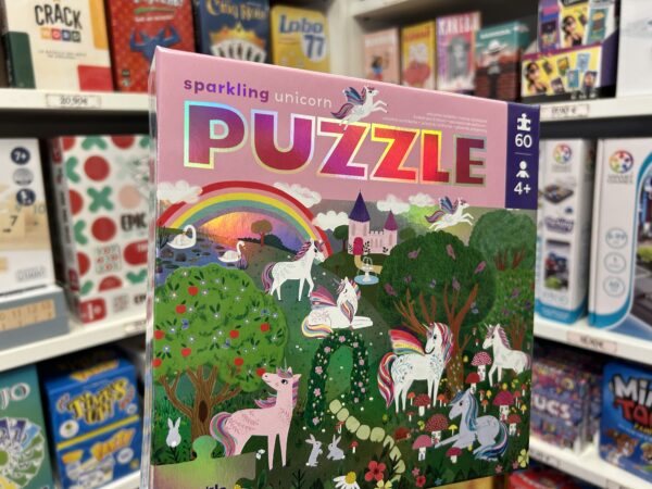 Puzzle Holographique 60 Pièces Licornes