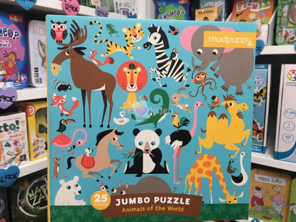 Puzzle Jumbo 25 Pièces - Animaux