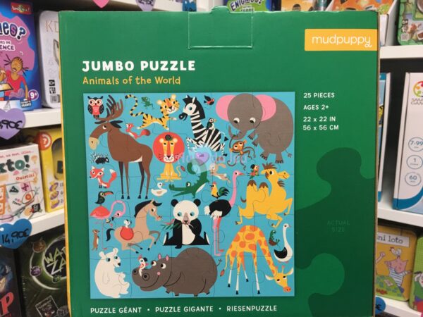Puzzle Jumbo 25 Pièces - Animaux – Image 2