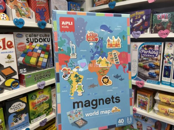 Puzzle Magnétique - Carte Du Monde
