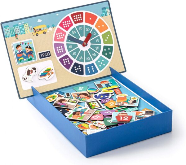 Puzzle Magnétique - Les Heures APLI Kids