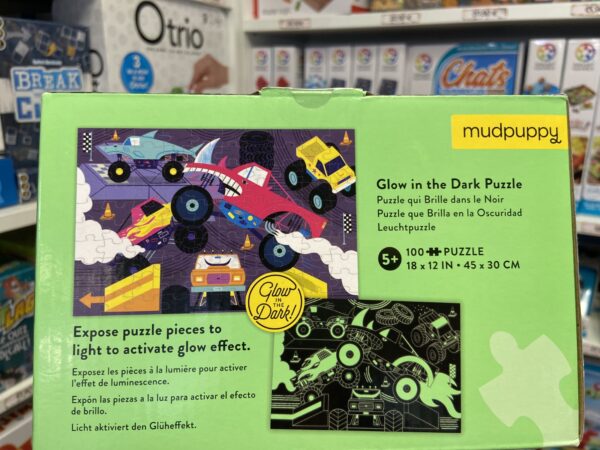 Puzzle Phospho Monster Trucks Mudpuppy