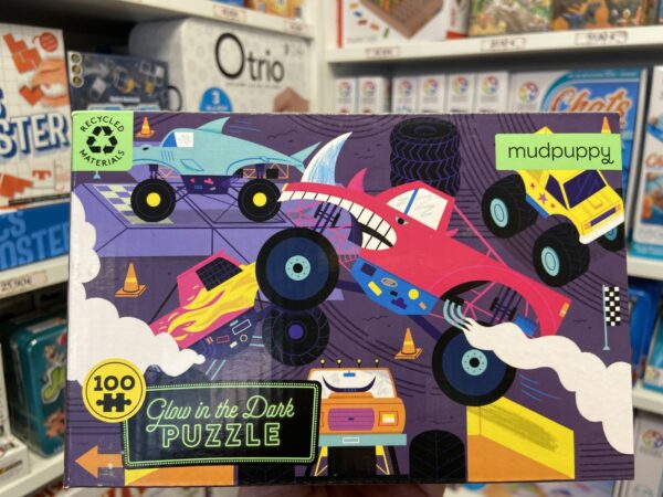 Puzzle Phospho Monster Trucks Mudpuppy