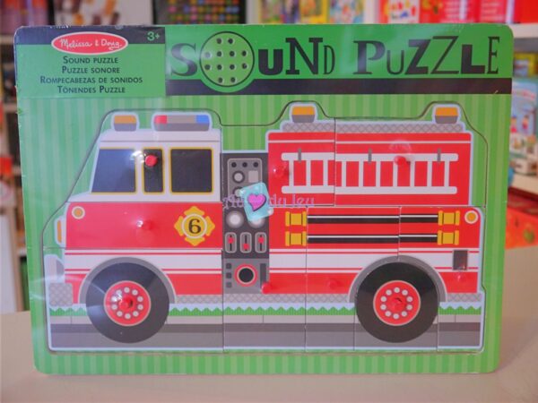 Puzzle Sonore Pompiers