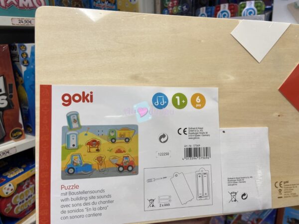 Puzzle Sonore Chantier Goki