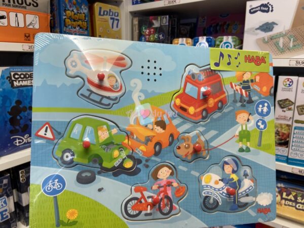 Puzzle Sonore Les Vehicules