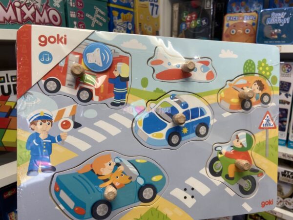 Puzzle Sonore Vehicules