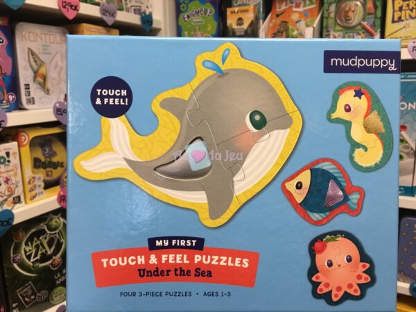 Puzzle Touch & Feel - Animaux Sous-marins