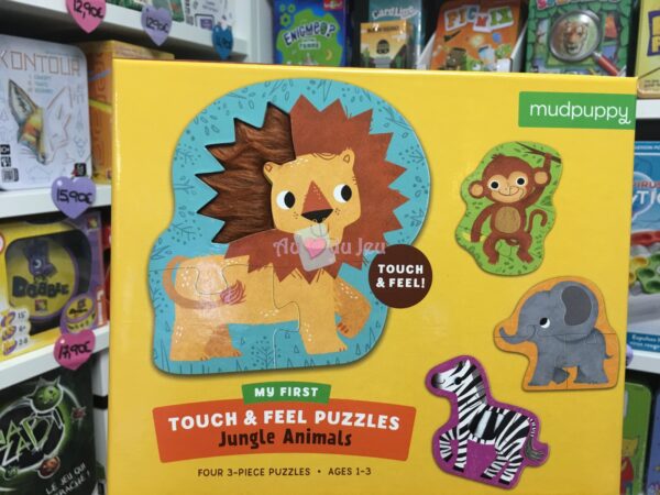 Puzzle Touch & Feel - Animaux