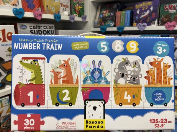Puzzle Train des Numeros