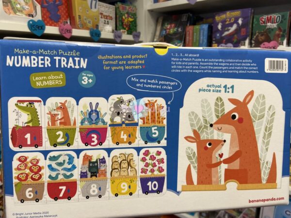 Puzzle Train des Numeros – Image 2