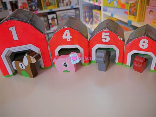 Pyramide Animaux en bois – Image 2