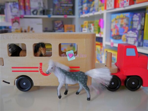 Remorque pour Chevaux en bois – Image 4