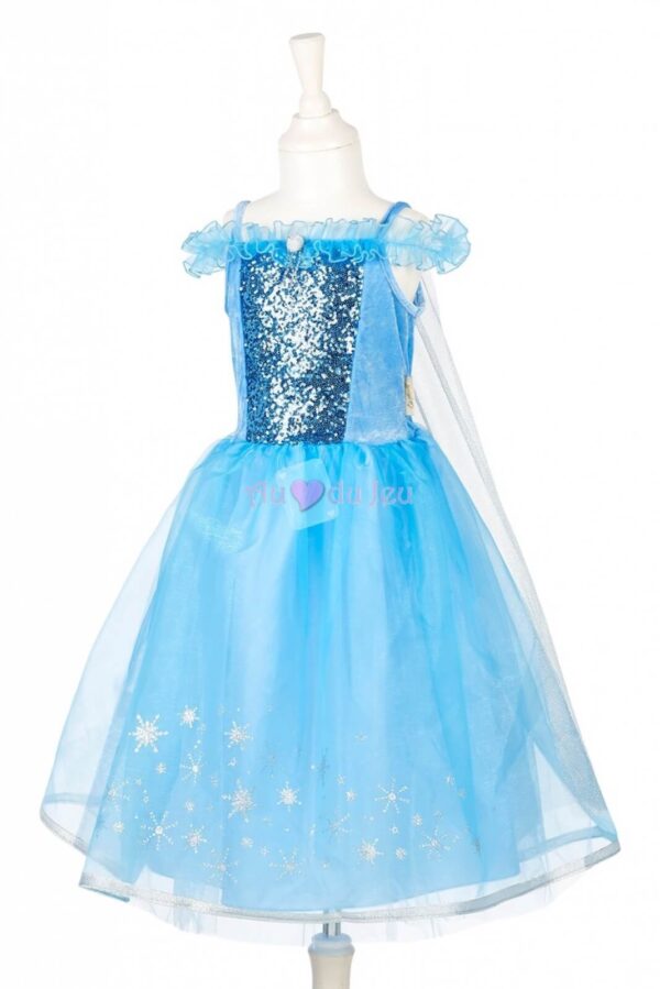 Robe Princesse des Neiges 3-4 Ans