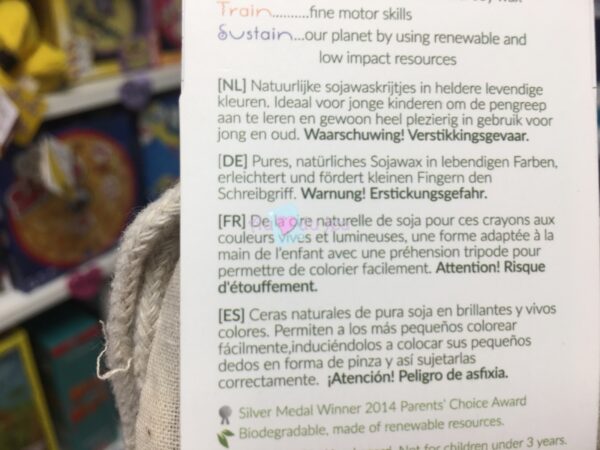 Sac 8 Crayons en Cire Naturelle – Image 4