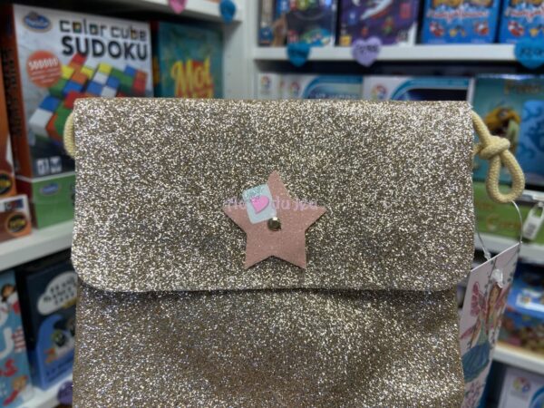 Sac Bandoulière Glitter Or
