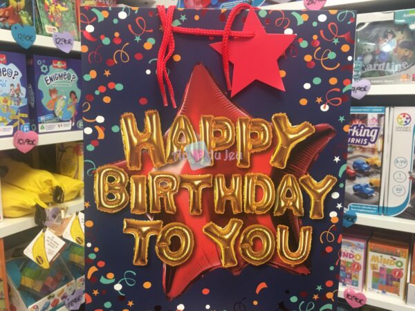 Sac Cadeau Ballons 33 cm