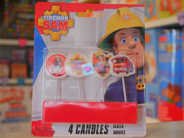 Bougies Anniversaire Sam Le Pompier