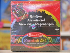 125 mini-feuilles Scratch Art - Bloc Note Melissa & Doug