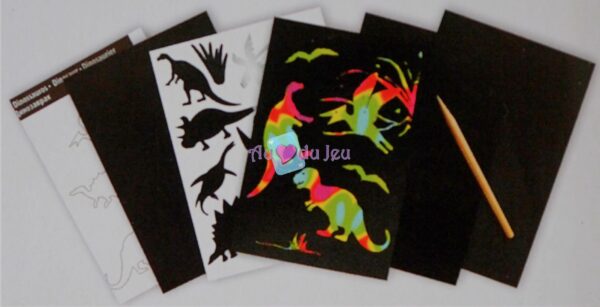 Scratch Art - Dinosaures (dessins à gratter) – Image 2