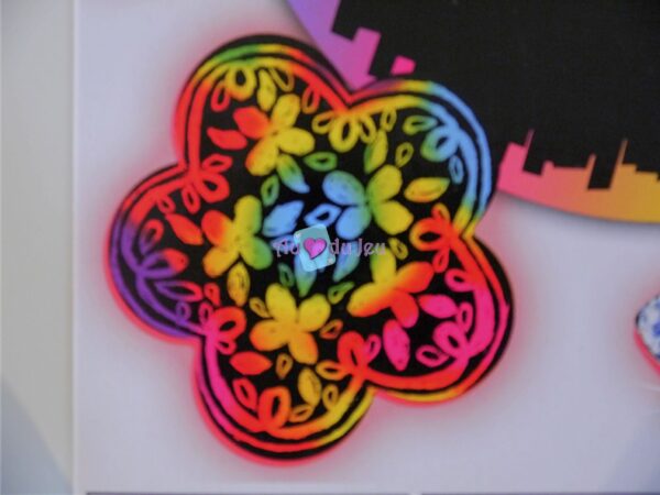 Scratch Art - Silver And Rainbow (dessins à gratter) – Image 3