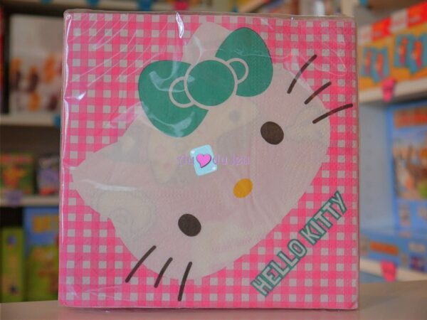 16 Serviettes Hello Kitty