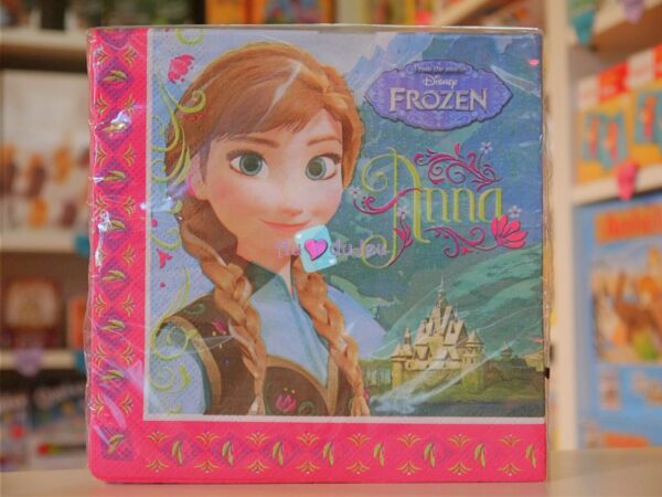20 Serviettes La Reine Des Neiges