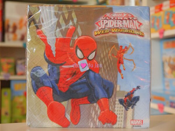 20 Serviettes Spiderman