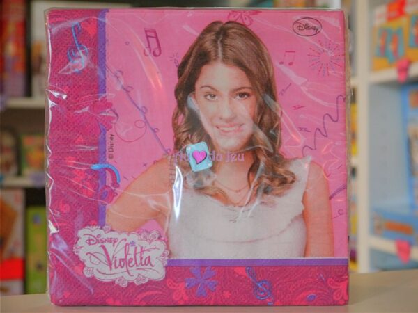 20 Serviettes Violetta