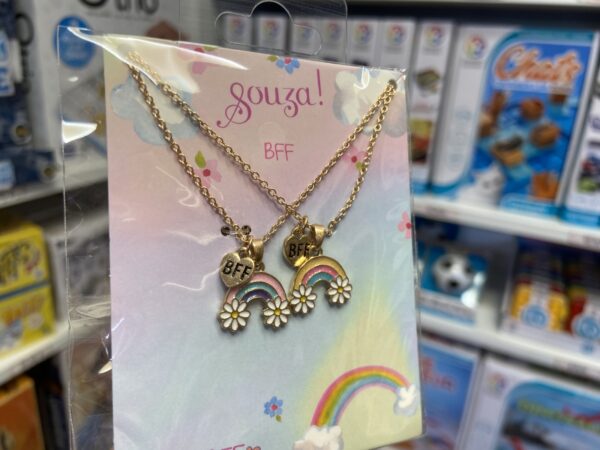 Set Cadeau Collier BFF Arc-en-ciel