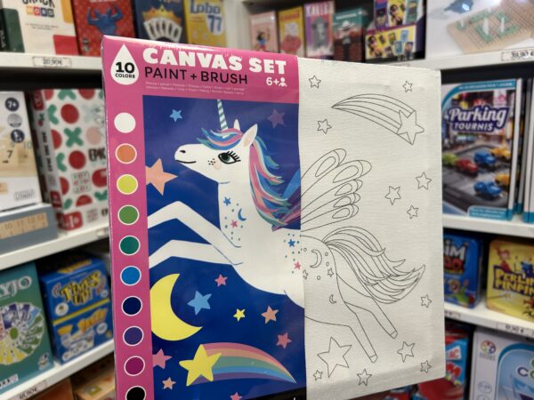 Set Canvas Licorne